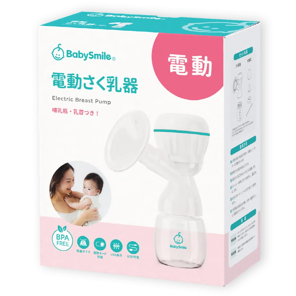 

Электрический молокоотсос BabySmile E-403 белый
