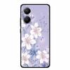 3D Cover For Redmi Turbo 4 Pro 5G Black Bumper Shell Flower Emboss Case Xiaomi POCO F7 Cartoon Flowers Anime Funda Phone Covers