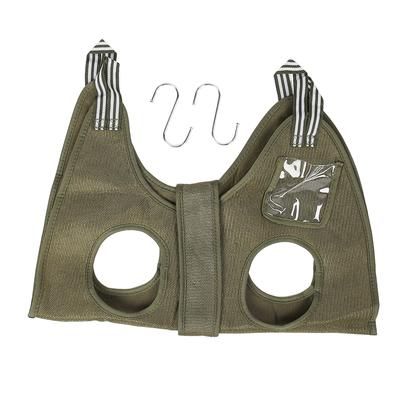 Prodyšná odolná houpací síť pro péči o mazlíčky s popruhem a suchým zipem pro psy kočky M