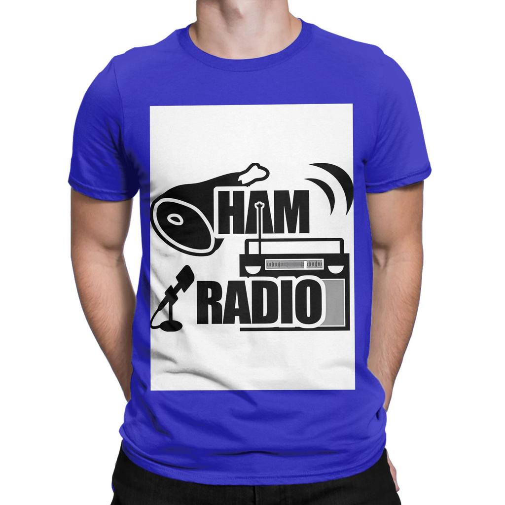 Delicious Ham And The Radio Ham Radio Graphic 100 Cotton Tshirt Ham Radio Tees Tops For Unisex