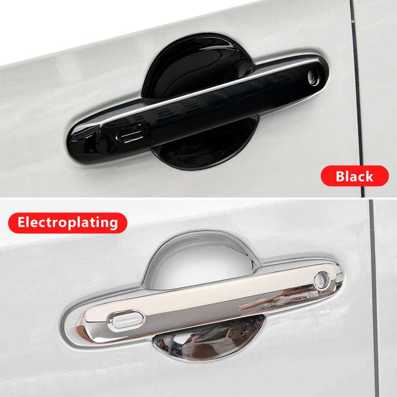 For Toyota Land Cruiser Prado 250 LC250 1958 Outside Door Handles Decoration Cover Exterior upgraded Accessories Chrome Tuning