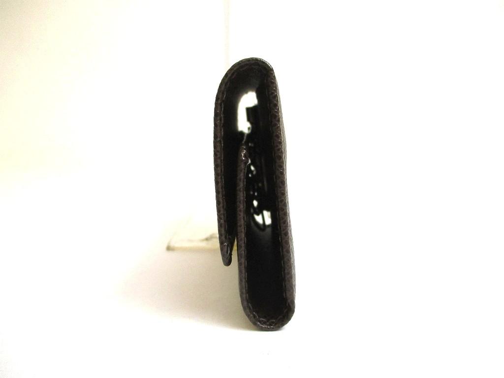 Authentic LOUIS VUITTON Dark Brown Taiga Leather Multicles 6 Key Cases #a650  Refurbished