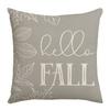 New Style Pillow Case for Home Living Room Bedroom Sofa Decoration Printed Letter Pillow Case Pumpkin Maple Leaf Element