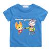 100% Cotone The Creature Cases Stampa Cartone Animato T-shirt Bambini 2-12 Anni Ragazzi Ragazze Unisex Moda Manica Corta Girocollo Top Casual