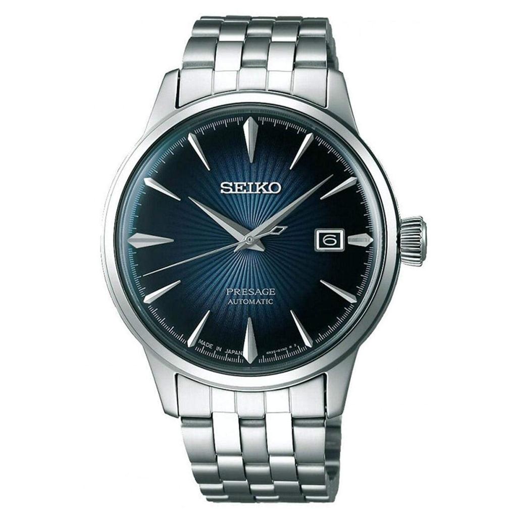 SEIKO Presage Automatic Blue Overseas Model Men's Watch, Gradient, SRPB41J1