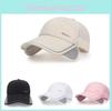 Chic Black And White Adjustable Hat With Long Brim For Fishing And Outdoor Leisure Activities