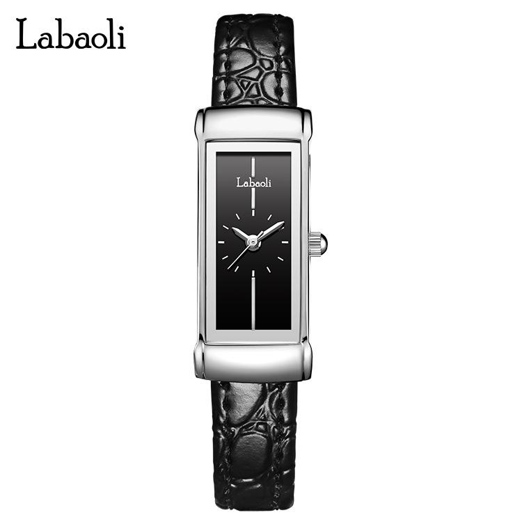 

Laboli Retro Style Women s Square Quartz Watch with Leather Strap белый