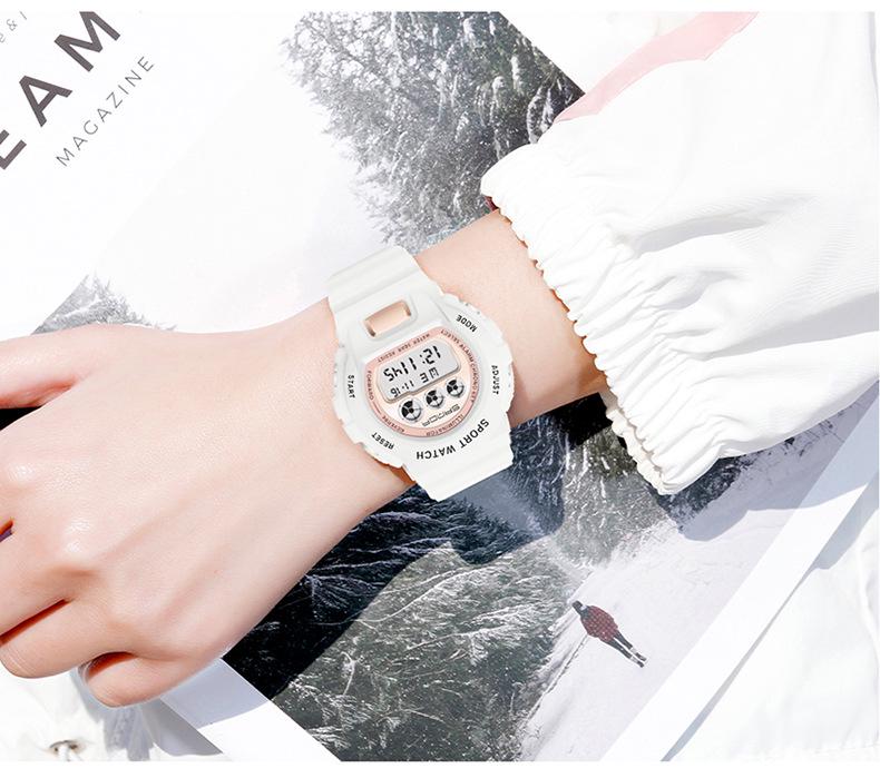 Sanda Waterproof Multifunctional Student Sports Watch - TikTok Trend