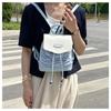 Fashion Backpack Women's Summer New Sweet Beautiful Women Niche High-end Pleated Women's Bag