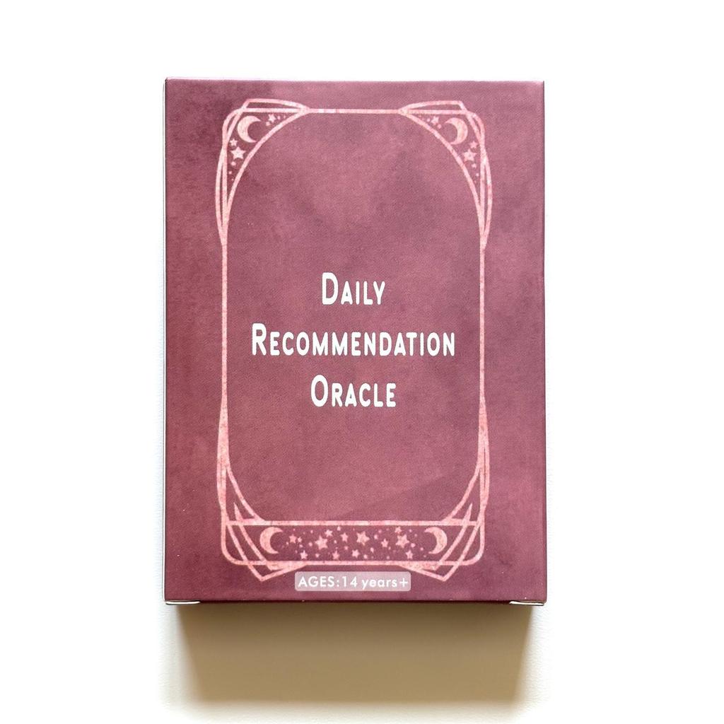10.4*7.3cm Daily Recommendation Oracle Cards - 45 Card Celestial Affirmation Deck for Spiritual Guidance & Mindfulness