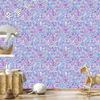 Iridescent glitter wallpaper blue and lavender 50x1000
