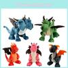 Erkek Çocuk Doğum Günleri İçin Süper Yumuşak ve Sevimli Dinozor Bebek Tyrannosaurus Rex Peluş Oyuncak