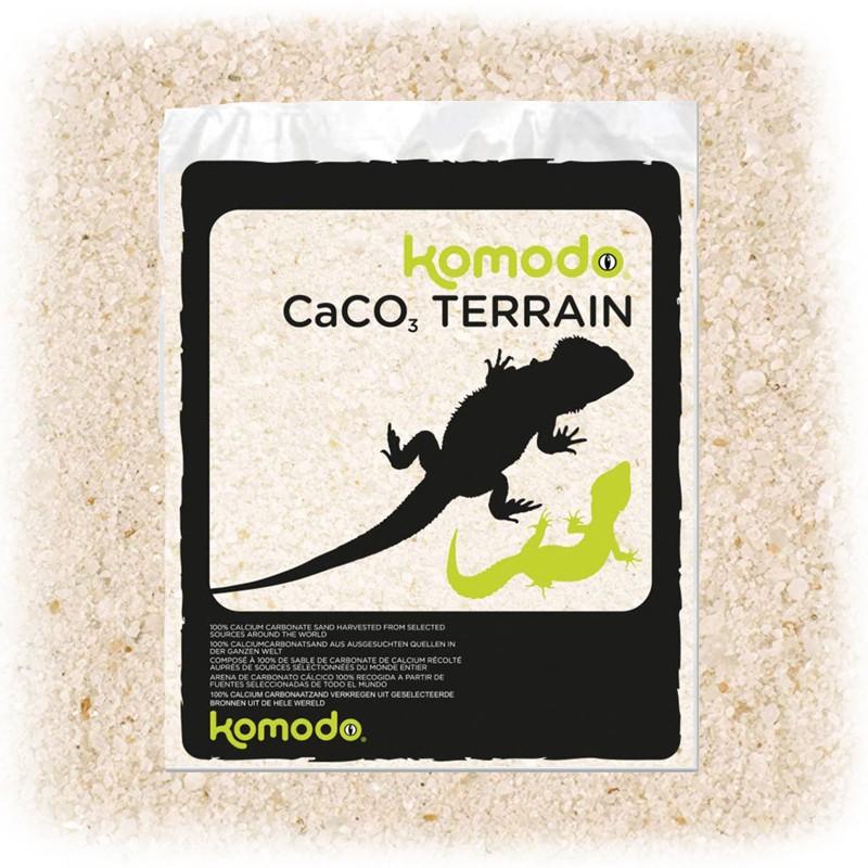 Komodo Caco3 Sand White - Edible Sand for Reptiles