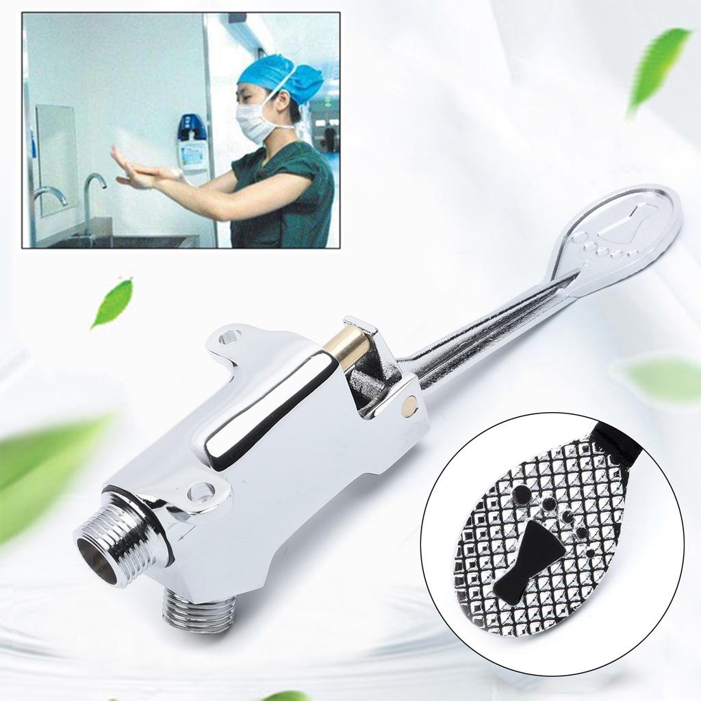 Plumbing Foot Pedal Control Tap Hospitals Buildings Improvement Useful
