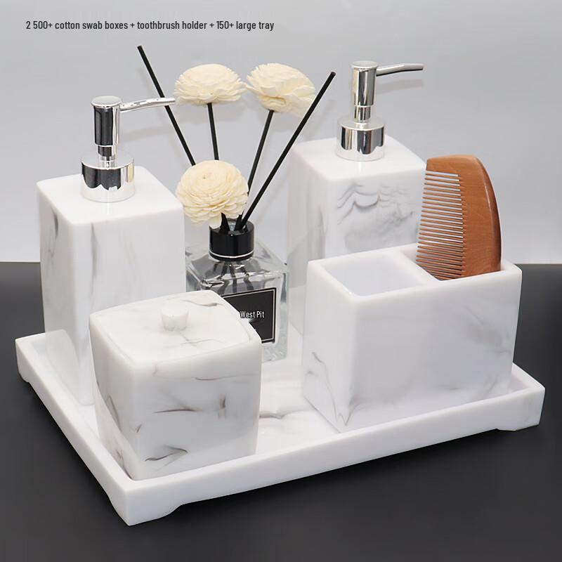 European Style 6-Piece Bathroom Accessory Set
