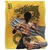 Betritt den Drachen Seidige Drachenklaue Bruce Lee Soft-Touch-Decke