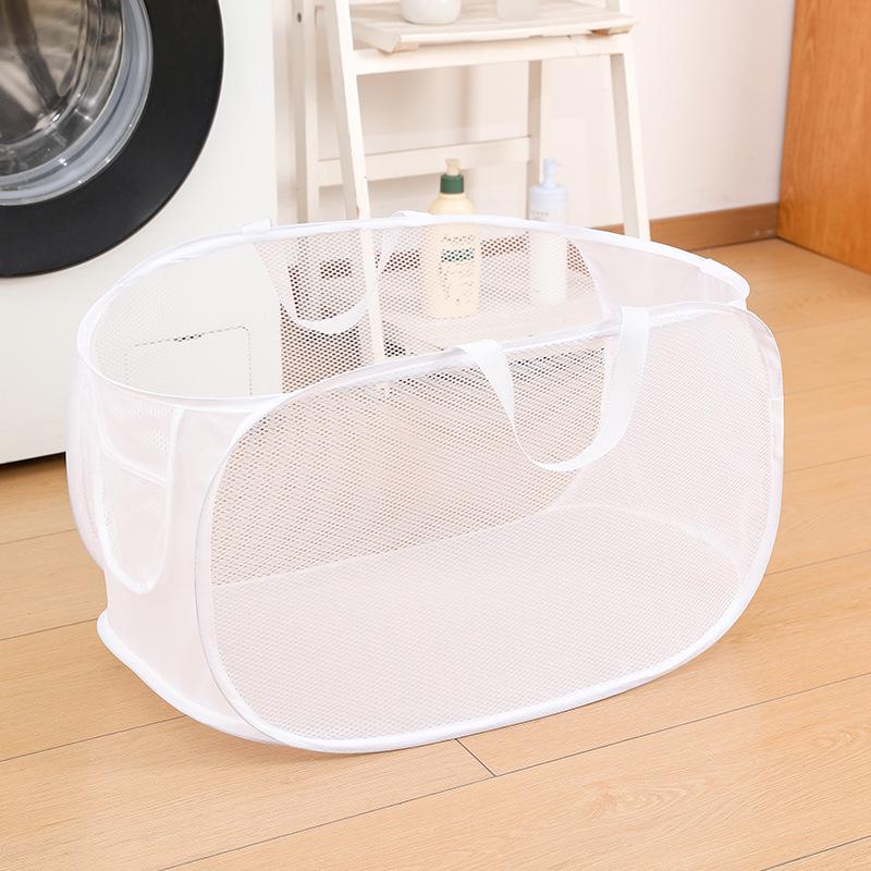 Folding Laundry Basket for Bathroom and Storage