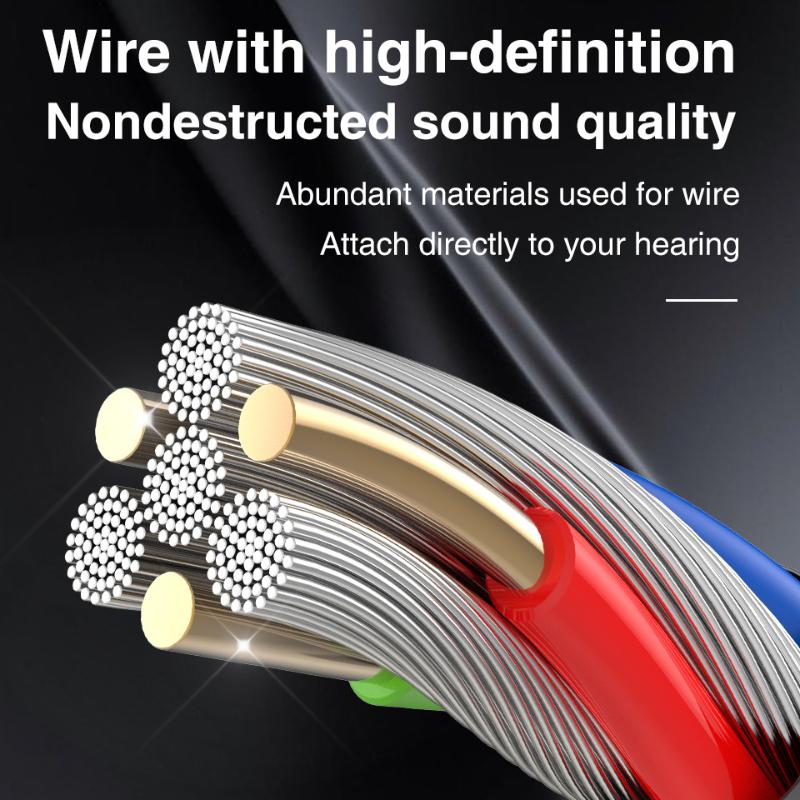 QKZ SK7 Kopfhörer In-Ear-Typ Stereo Control Headset Control Headset Hören Headset Telefon kabelgebundene Kopfhörer