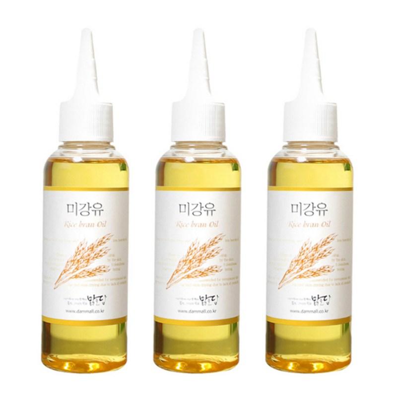 Malgeuldamm Rice Bran Oil, 100ml, 3 pcs