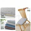 OEING Non-Slip Linen Square Chair Cushion