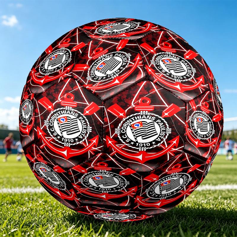 1pc FIFA World Cup Theme Standard Size 5 Soccer Ball, Gentle on the Feet, Designed Specifically for Matches and Training Football