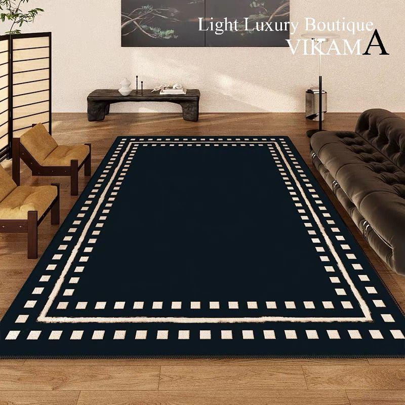 Modern minimalist carpets are suitable for home decoration of living room sofas, coffee tables, bedrooms and bedside carpets