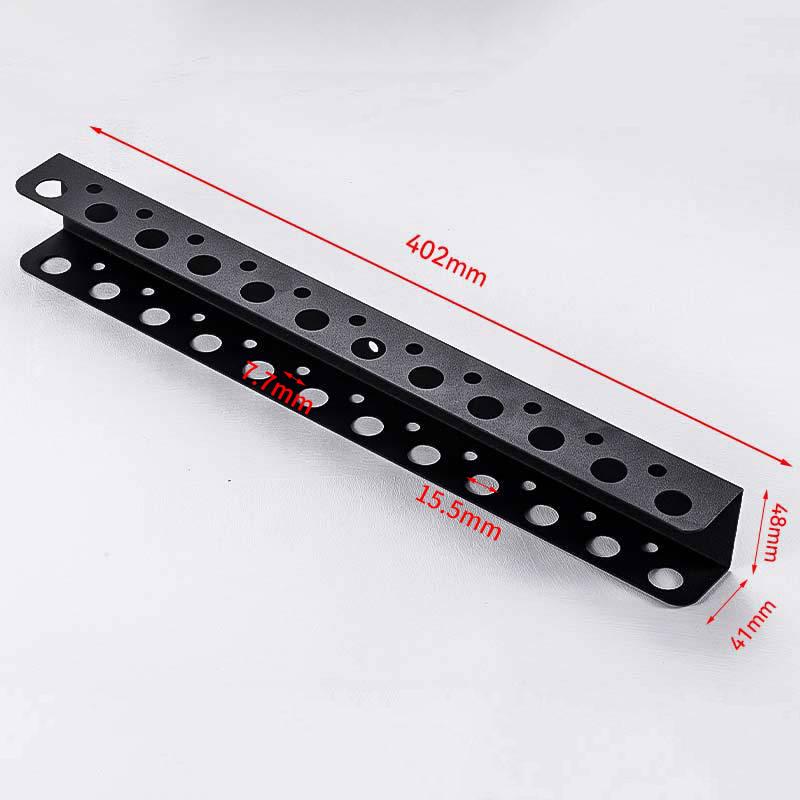 Screwdriver Plier Storage Rack Metal Heavy Duty Wall Mounted Tools Organizer For Garage Workshop Multifunctional Tool Management