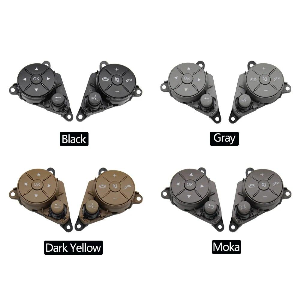 Car Steering Wheel Control Buttons Cover For Mercedes Benz C GLK E Class W204 W207 W212 2048210351