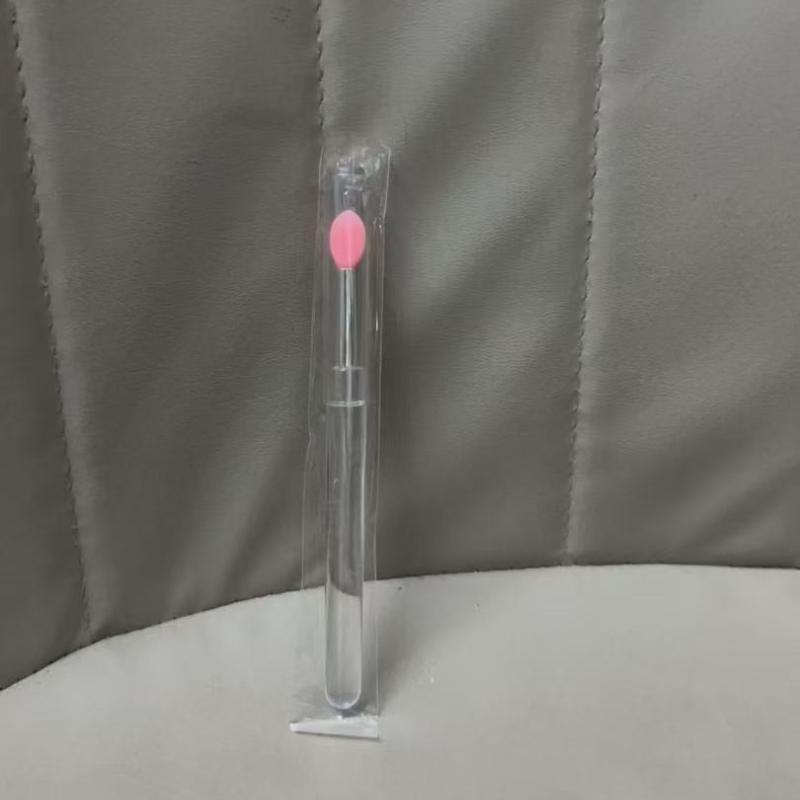 1/3PCS Multifunctional silicone lip brush portable cover dustproof lipstick lipstick brush eye shadow brush