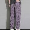 Men's Plus Size Tie-Dye Jogger Pants, Elastic Waist Casual Summer Trousers (4XL-10XL)