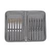 Aurochs Facial Brush 6 Natural Horsehair Nylon Plastic Watercolor Acrylic Japanese Nail 12-piece Ultra-fine Set, Brushes/6 Brushes, Paint, Model,
