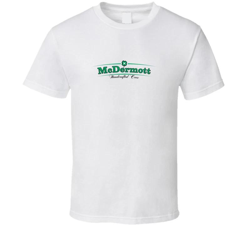 

NEW SHIRT MCDERMOTT HANDCRAFTED CUES T shirt FUNNY AMERICAN USA SIZE S-5XL S