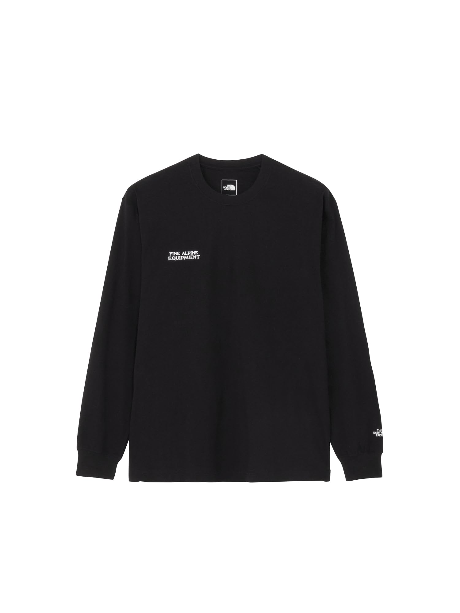 

The North Face Fine Alpine Long Sleeve Cut and Sewn Size L Tee, T-Shirt, Black, чёрный