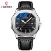 Neue TOP Marke Luxus herren Uhr Mit Box Business Uhr Leder Uhr männer Wasserdichte Leucht männer Quarz uhren