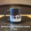 Color-Changing Rainbow Pride Mug - Reveals Surprise Message When Hot, Fun Novelty Gift for LGBTQ+ Friends, 11oz Ceramic Cup, Dishwasher Safe