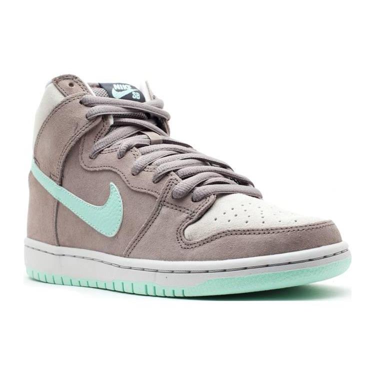 New Nike Sb Dunk High Soft Grey Mint 305050-030
