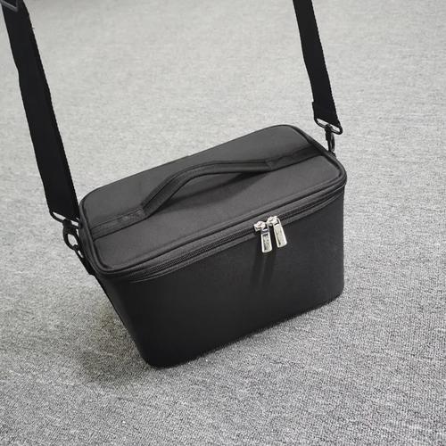 Professional Bridal Makeup Organizer Bag Large Capacity Square Cosmetic Case for Travel