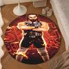 Beast Slayer: Seth Rollins Round Mat Home Decor, Chair Rug For livingroom,Bedroom, Doormat Home Decor Birthday Gift Christmas Gifts