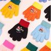 Cute Cartoon Knitted Gloves Windproof Kids Gloves Fashion Full Finger Mittens  Winter