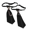 Crystal Pendant Jewelry Bowtie Metal Chain Cravat Fashion JK Shirt Decoration  Men Women