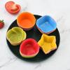 5PCS Silicone Mold Cupcake Cake Muffin Baking Bakeware Nonstick Heat Resistant Reusable Silicone CupCake Molds Baking Mold