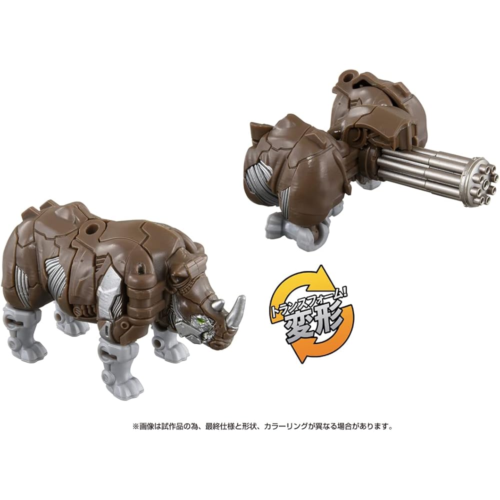 Transformers BW-02 Awakening Weapon Rhinox Action Figure with Detailed Design and Articulation