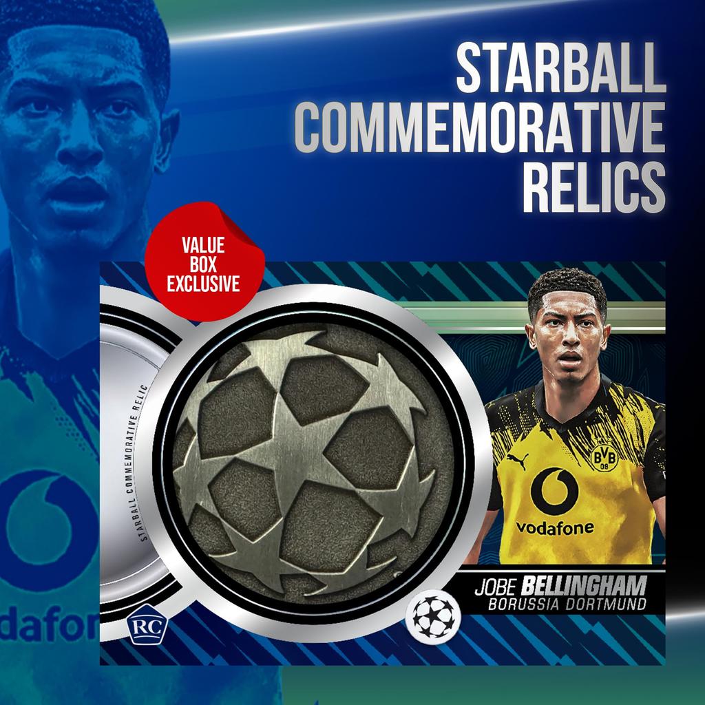 2025-26 Topps UEFA Club Competition Football - Factory Sealed - Value Box
