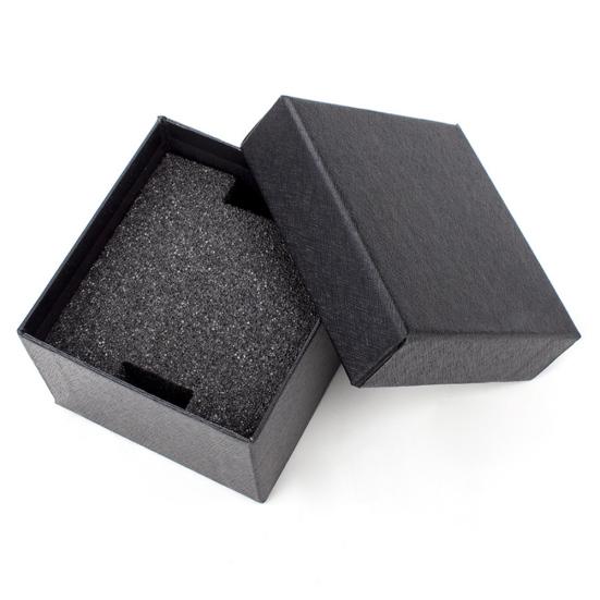 Caja de Exhibición Cuadrada a Prueba de Polvo para Relojes, Estuche de Almacenamiento para Joyería, Pulseras, Regalos, con Tapa