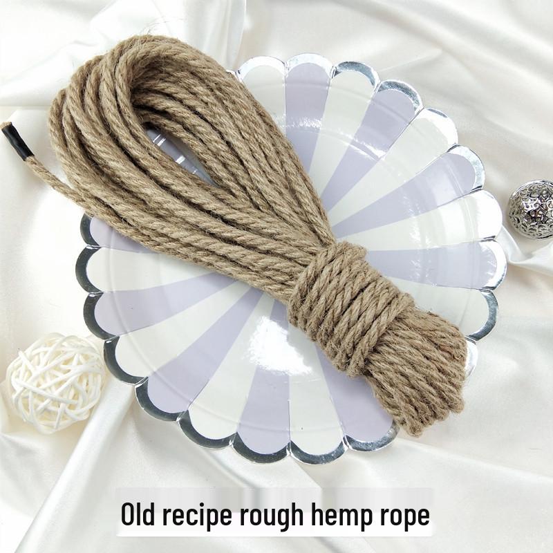 10m Handmade Hemp Rope for BDSM Bondage - Soft Restraint for Couples