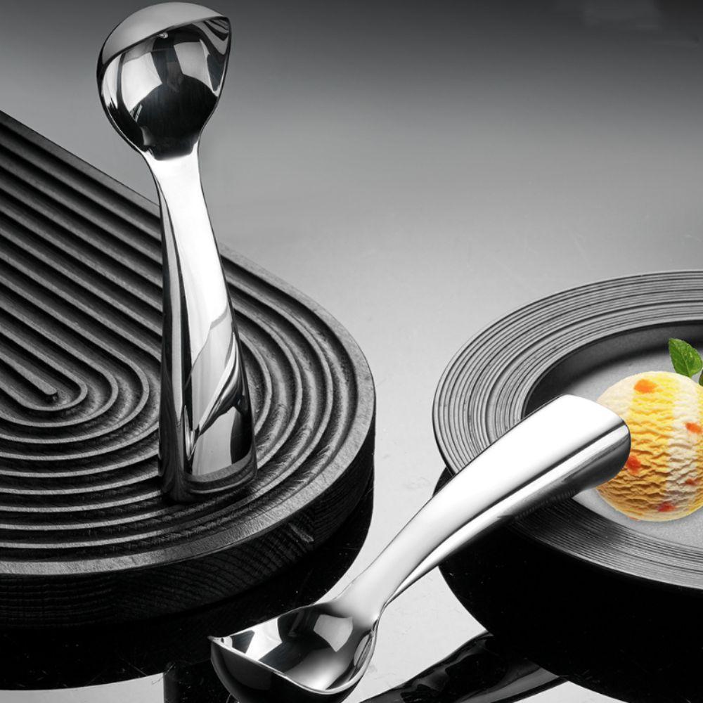 Upright Ice Cream Spoon Self-melting Gelato Ball Spoon Durable Watermelon Scoop Household