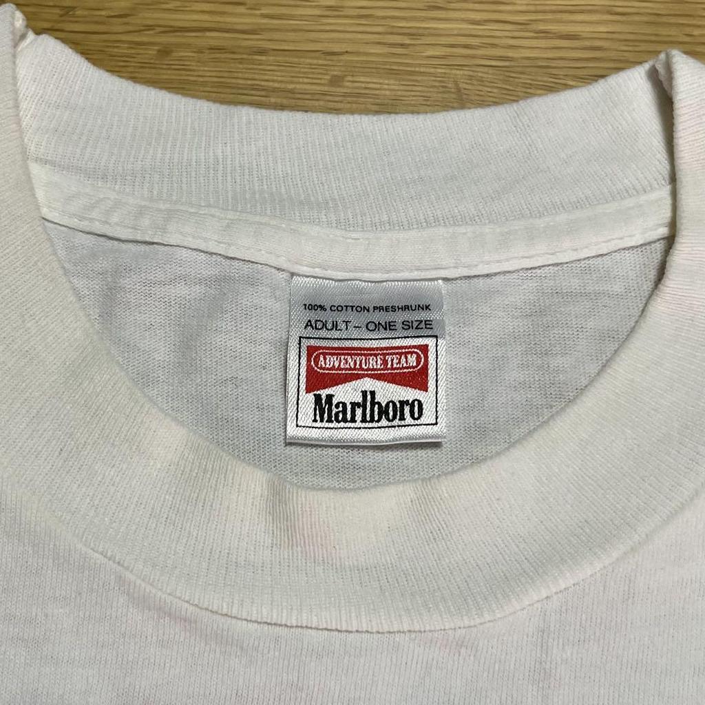 [USED] Marlboro 90s Bike T-shirt, Made In USA, Official Marlboro