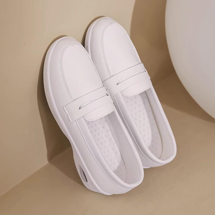 White nurse shoes women's soft sole summer breathable non-slip comfortable not tired feet summer healthcare workers special shoes