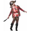 Men's Pirates of the Caribbean Captain Costume Halloween Cos ONE PIECE Blood Stained Zombie Men's Pirate Costume