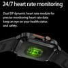 2026 Nuovo Smartwatch Militare da Uomo Monitor della Salute Chiamata Bluetooth Smartwatch Fitness IP68 Impermeabile Orologi Sportivi per Donne